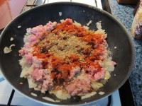 Pour an adequate amount of oil into a deep pan,...