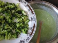 Finally, add the cutted pieces of broccoli. For...