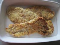 Place the cooked cutlets in the baking tin, pour...