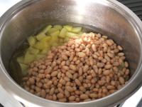 Rinse sterilised cannellini beans through the...