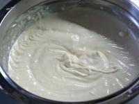 If we have small lumps in the cream, blend them. ...