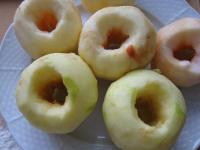 Apples - 6 pieces, peel and carefully core....