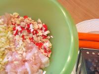 Let the pangasius thaw and add finely chopped to...