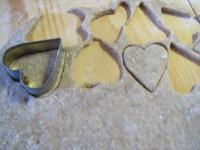 Cut with various cookie cutters....