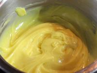 Stir vanilla custard powder and vanilla sugar in a...