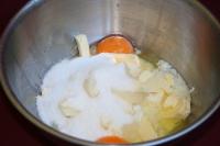 To a deeper bowl add flour, starch flour and...