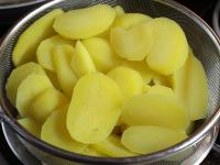 Put potatoes in salted water, bring to boil and...