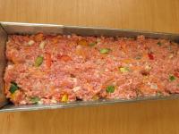 Grease the mold or a smaller baking dish with fat...