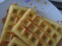 Let the baked waffles cool. It is best to let them...