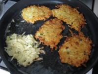 Heat oil in a grill pan and place the potato...