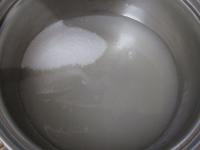 Cook sugar with water (15 minutes) and prepare a...