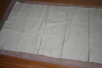 Roll out the puff pastry to thickness about 0,5cm,...