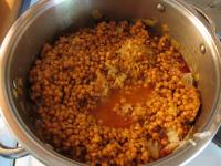 Mix lentils to the sauerkraut (if we use dried...