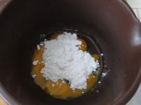 Beat egg yolks with sugar and water into foam. ...