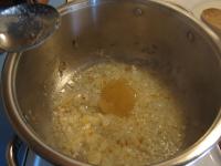 Peel an onion, chop it finely and cook in oil. Add...