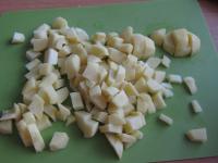 Peel, wash and cut potatoes into smaller pieces...