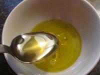 Mix oil with lemon juice, honey and salt....