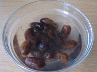 Soak the dates in water for 30 minutes....