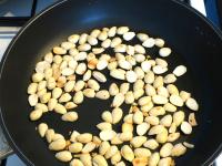 Fry briefly in a dry pan....