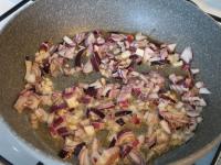 ... add onion and fry....