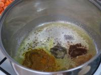 Kichadi is cooked in one pot in which you melt the...