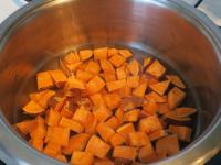 Wash the sweet potatoes, clean if necessary (do...