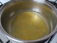 Wash the millet on a sieve under running water....