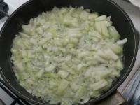 Peel onion, chop it finely and fry in oil....