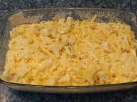 Pour the mixture over the cauliflower, place in a...