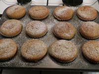 Let cool and sprinkle with sifted powdered sugar....