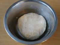 Knead compact, fine, but quite though dough. It is...