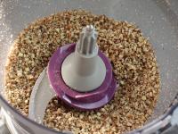 Add ground almonds and mix lightly. Do not mix the...