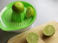 Squeeze the juice from 2-3 limes....