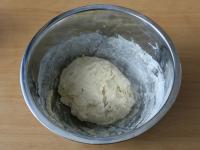 Knead the dough and let rise for 30 minutes,...