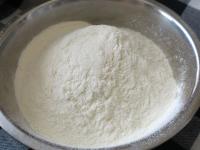 Put flour with a pinch of salt into a bowl....