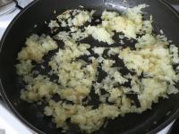 Peel onion, chop it finely and fry in oil....