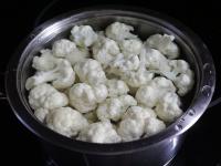 Cook cauliflower in an appropriate amount of...