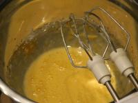 Whisk the egg yolks and sugar into foam....