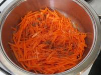 ... add carrots, caraway and salt. Stir and fry...