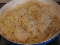 Wash the sauerkraut and cut into small pieces. Add...