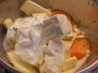 Put flour into a larger bowl, add softened butter,...