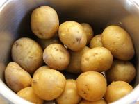 Cook potatoes in a water for 20-25 minutes, let it...