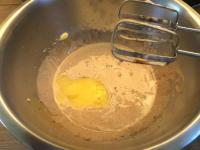 ... and butter to the yolks, and stir....