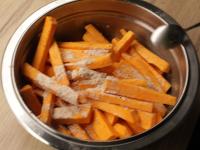 Sprinkle the french fries evenly with the prepared...